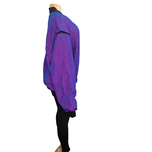 Vintage Girard Circus Long Sleeve Windbreaker Jacket High Flyers Purple - Picture 5 of 8